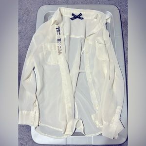 CREAM COLORED Long-Sleeve